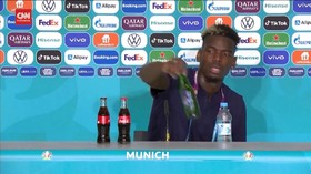 VIDEO: Momen Pogba Singkirkan Botol Bir di Euro 2020