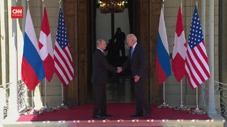 VIDEO: Momen Tatap Muka Bilateral Biden dan Putin di Swiss
