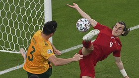Wales Unggul 1-0 atas Turki di Babak Pertama Euro 2020