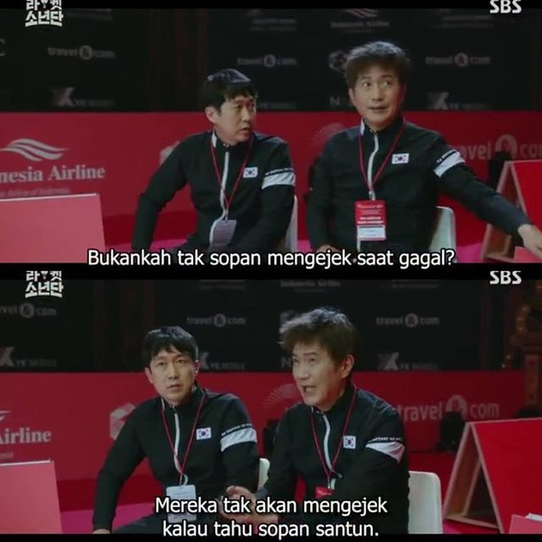 Adegan Drama Korea Racket Boys yang Dianggap Lecehkan Indonesia Drama Korea Racket Boys sedang jadi perbincangan karena dianggap lecehkan Indonesia. Yuk kita intip potret adegannya!