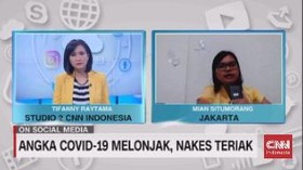 VIDEO: Angka Covid-19 Melonjak, Nakes Teriak