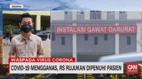 VIDEO: Covid-19 Mengganas, RS Rujukan Dipenuhi Pasien