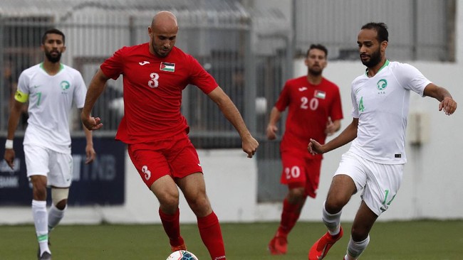 Gelandang timnas Palestina Mohammed Rashid memuji kualitas pemain Timnas Indonesia jelang bentrok kedua tim di FIFA matchday.