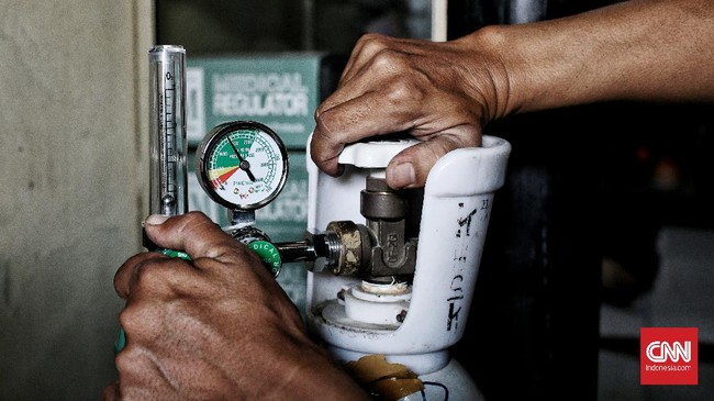 Sebanyak 17 ribu kubik pasokan oksigen cair untuk pasien covid-19 segera tiba di DIY.