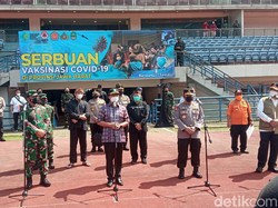 Panglima TNI-Kapolri Optimis Program 1 Juta Vaksinasi Sehari Tercapai