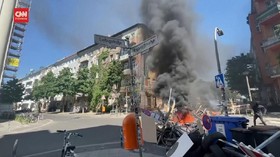 VIDEO: Kerusuhan di Jerman, 60 Polisi Luka-luka