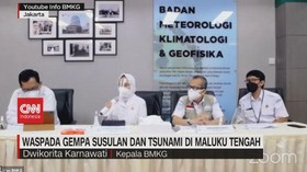 VIDEO: Waspada Gempa Bumi Susulan & Tsunami Di Maluku Tengah