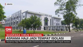 VIDEO: Asrama Haji Jadi Tempat Isolasi