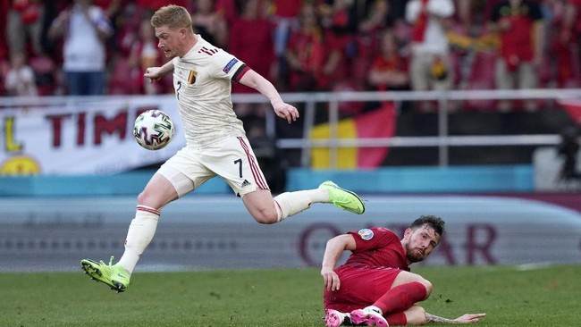 Tonton highlights kehebatan Kevin De Bruyne saat Euro 2020 Belgia vs Denmark di Mola lewat artikel berikut.