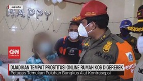 VIDEO: Dijadikan Tempat Prostitusi Online Rumah Kos Digerebek