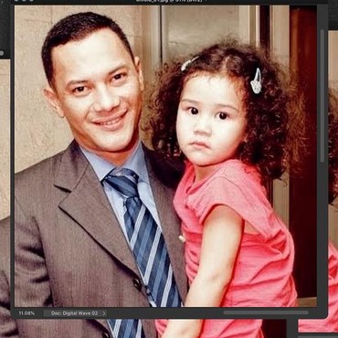 Aaliyah Massaid Tulis Pesan Haru di Ultah Mendiang Adjie Massaid