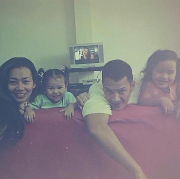 Sedih, Tengok Foto Masa Kecil Aaliyah dengan Adjie Massaid & Reza