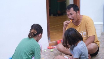ANAK KELIMA HANUNG JUGA SEMPAT DEMAM