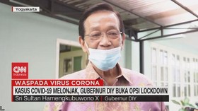 VIDEO: Lonjakan Covid-19, Gubernur DIY Buka Opsi Lockdown