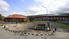 Venue PON Papua Dipalang Warga, Pembangunan Sempat Terhenti