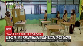 VIDEO: Pemprov DKI Hentikan Pembelajaran Tatap Muka