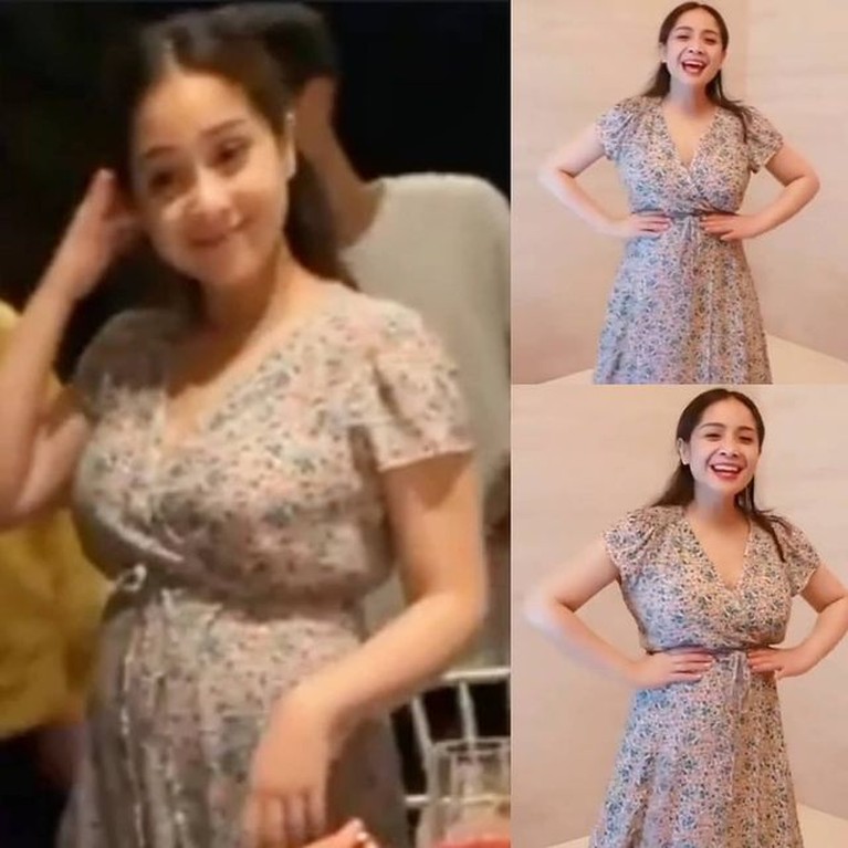 Potret Baby Bump Nagita Slavina Usia kehamilan Nagita Slavina telah memasuki usia 4 bulan aura bumil pun semakin terpancar dan baby bump sudah terlihat. Yuk intip!