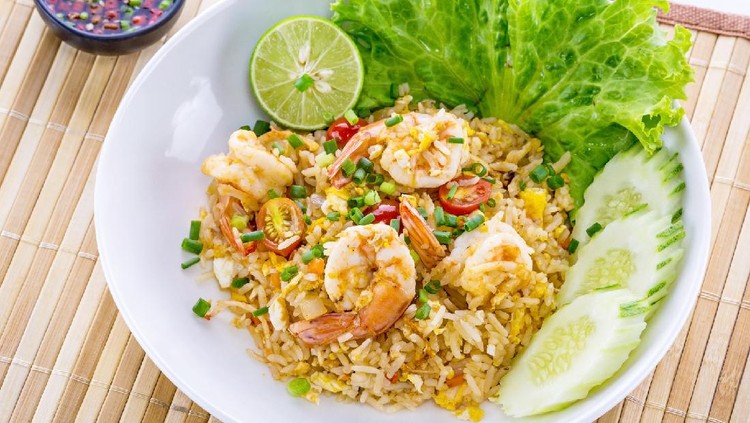 Resep Nasi Goreng Udang Bawang