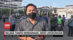 VIDEO: Selasa Tanpa Kendaraan, Demi Lingkungan