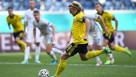 Hasil Euro 2020: Forsberg Antar Swedia Kalahkan Slovakia