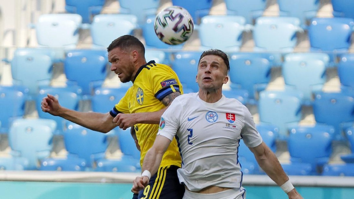 FOTO: Swedia Bungkam Slovakia di Euro 2020