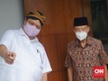 Ditemui Airlangga, Buya Syafii Sebut RI Krisis Negarawan