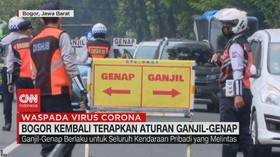 VIDEO: Bogor Berlakukan Ganjil-Genap Ahkir Pekan