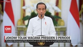 VIDEO: Jokowi Tolak Wacana 3 Periode Jabatan