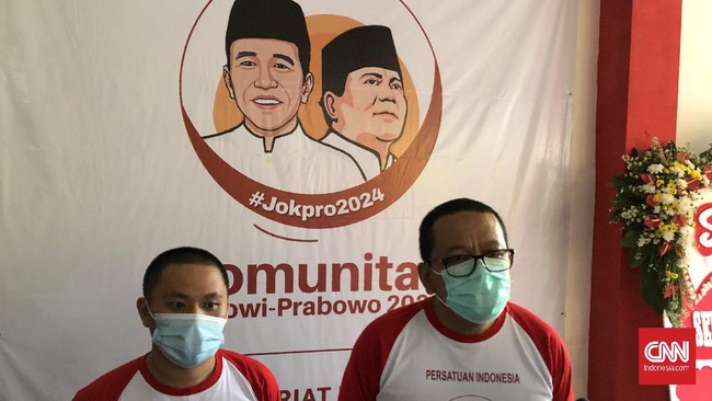 Relawan Jokpro meyakini pasangan Jokowi-Prabowo tak akan memiliki rival apabila berkoalisi pada Pilpres 2024.