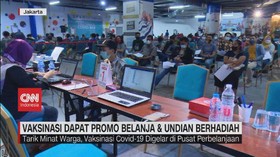 VIDEO: Vaksinasi Covid-19 Dapat Promo Belanja dan Undian
