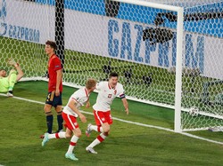 Spanyol Vs Polandia: La Furia Roja Tertahan 1-1