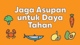 INFOGRAFIS: Jaga Asupan untuk Daya Tahan