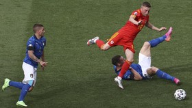 Italia Unggul Atas Wales di Babak Pertama Euro 2020