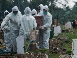 462 Jenazah Dimakamkan dengan Protap Corona Selama 3 Hari di DKI