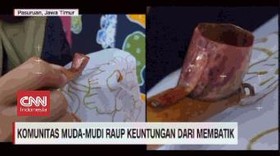 VIDEO: Komunitas Muda-mudi Raup Keuntungan dari Membatik