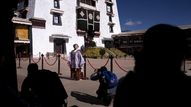 FOTO: Wisatawan ke Tibet Meningkat di Masa Pandemi Covid-19