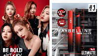 itzy x maybelline ultimate slim lipstick