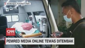 VIDEO: Pemred Media Online Tewas Ditembak