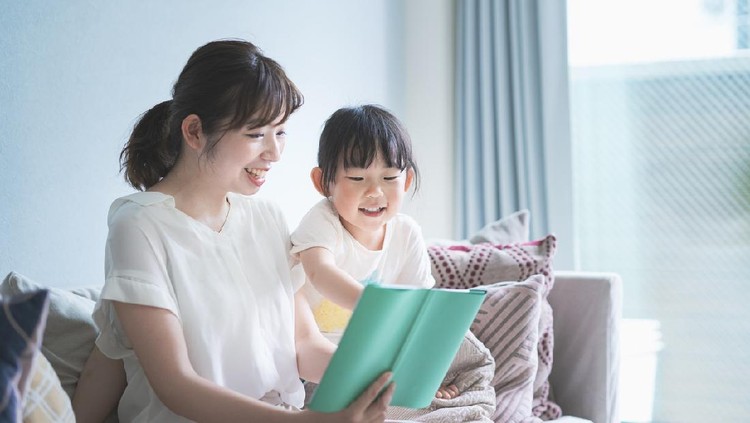 anak membaca Anak beajar membaca