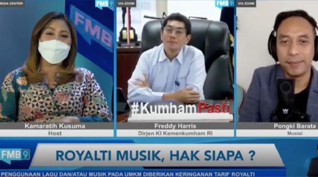 Pemerintah mengeluarkan PP No 56 terkait Pengelolaan Royalti Hak Cipta Lagu dan/atau Musik sebagai bentuk keberpihakan kepada musisi terhadap karya mereka.