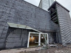 Dinding Gedung Museum Kota Bandung Ambruk Diterjang Hujan-Angin Kencang
