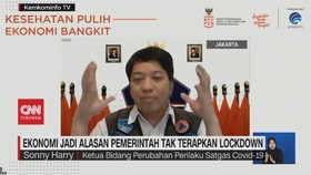 VIDEO: Ekonomi Jadi Alasan Pemerintah Tak Terapkan Lockdown