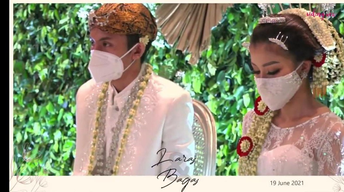 Irshadi Bagas pemeran Farel di 'Heart' telah melepas masa lajangnya menikahi sang kekasih&comma; Laras&period; Yuk kita intip momen pernikahannya&excl;