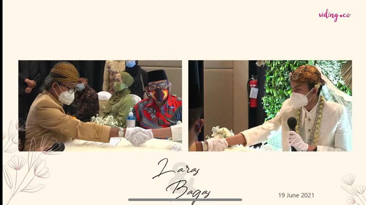 Irshadi Bagas pemeran Farel di 'Heart' telah melepas masa lajangnya menikahi sang kekasih&comma; Laras&period; Yuk kita intip momen pernikahannya&excl;