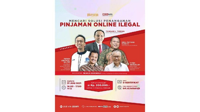 Pinjol ilegal yang marak terjadi di masyarakat disebut bukan bagian dari Fintech lending, tetapi masuk kategori kejahatan berkedok teknologi informasi.
