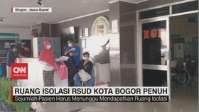 VIDEO: Ruang Isolasi RSUD Kota Bogor Penuh