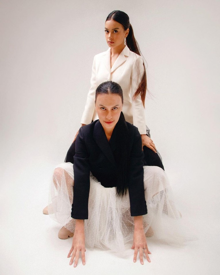 Sophia Latjuba dan Eva Celia Sophia Latjuba dan Eva Celia