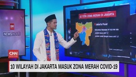 VIDEO: 10 Wilayah di Jakarta Masuk Zona Merah Covid-19