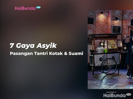 7 Gaya Asyik Pasangan Tantri Kotak & Suami