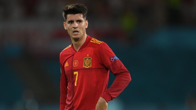 Luis Enrique mendesak polisi untuk mengusut kasus ancaman terhadap Alvaro Morata dan keluarganya selama Euro 2020 (Euro 2021).